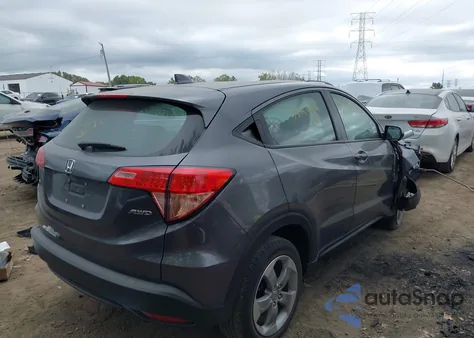 2018 Honda Hr-V Lx from USA, damaged, VIN 3CZRU6H36JG712484